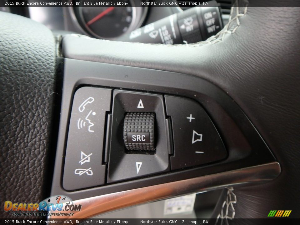 2015 Buick Encore Convenience AWD Brilliant Blue Metallic / Ebony Photo #26