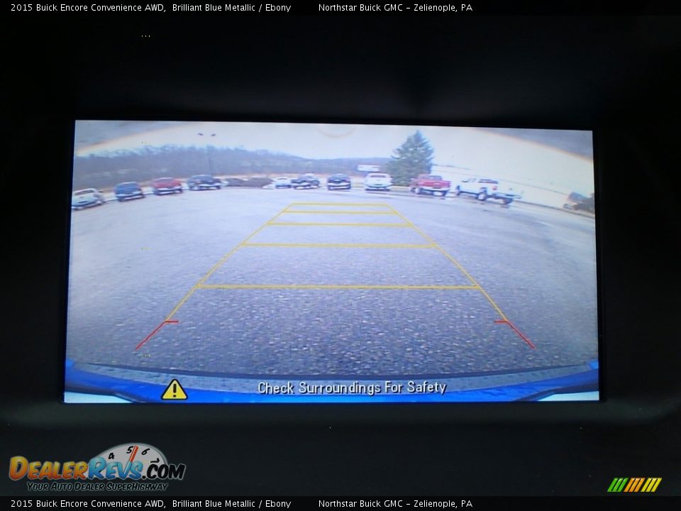 2015 Buick Encore Convenience AWD Brilliant Blue Metallic / Ebony Photo #29