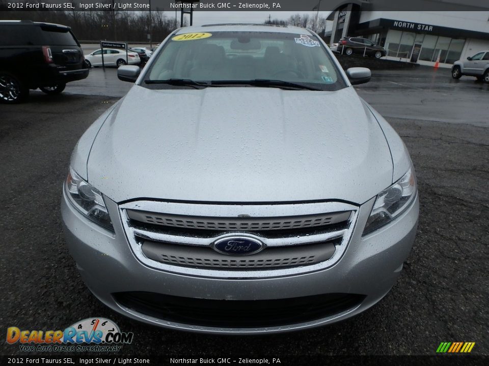 2012 Ford Taurus SEL Ingot Silver / Light Stone Photo #2