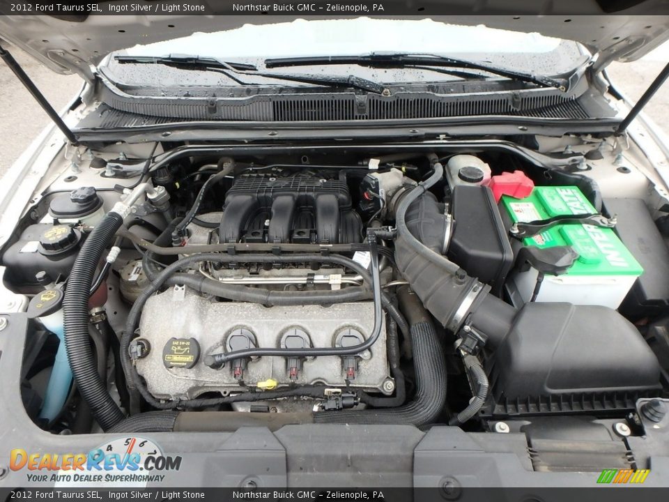2012 Ford Taurus SEL Ingot Silver / Light Stone Photo #3