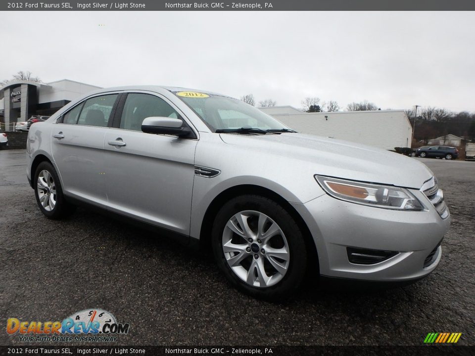 2012 Ford Taurus SEL Ingot Silver / Light Stone Photo #4