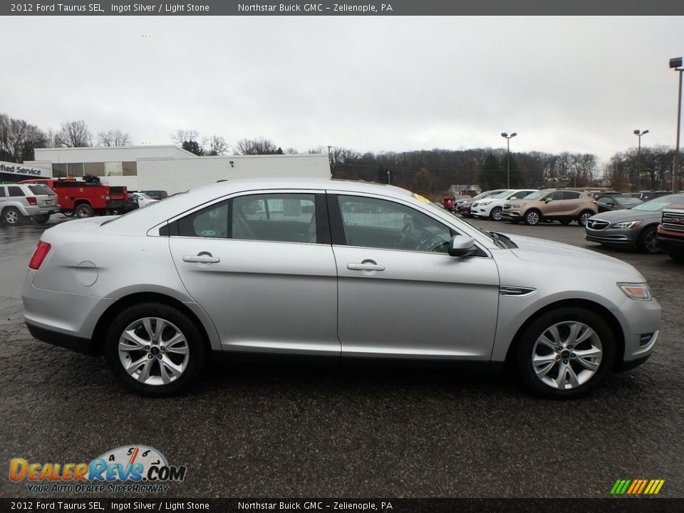 2012 Ford Taurus SEL Ingot Silver / Light Stone Photo #5
