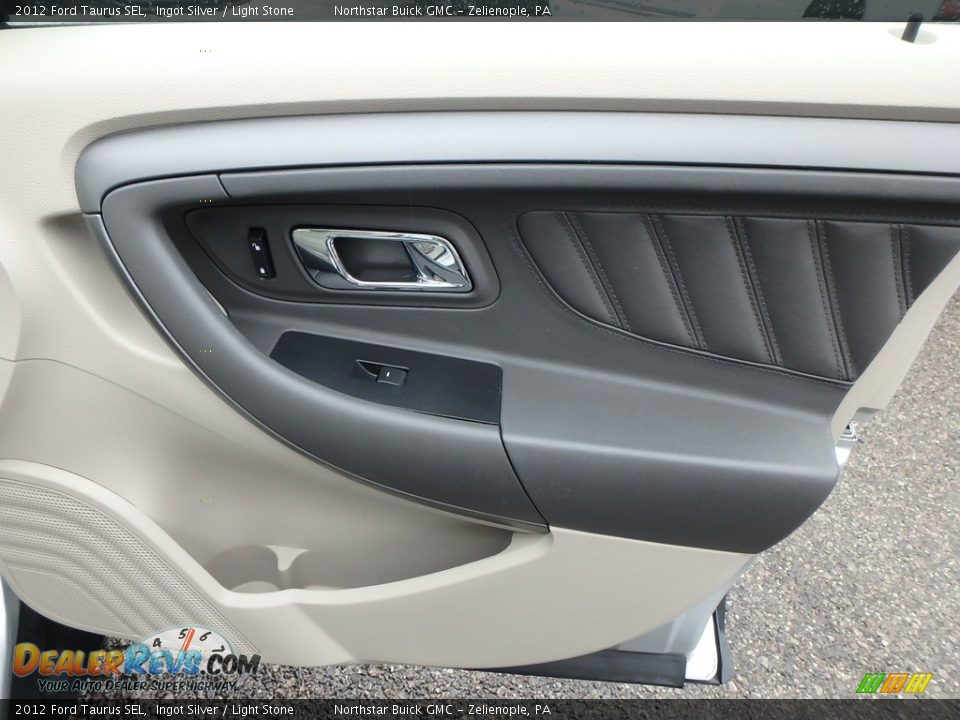 2012 Ford Taurus SEL Ingot Silver / Light Stone Photo #7