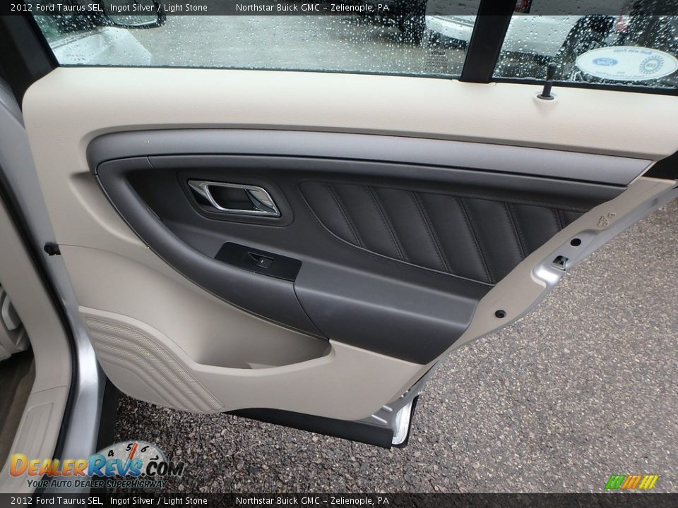 2012 Ford Taurus SEL Ingot Silver / Light Stone Photo #9