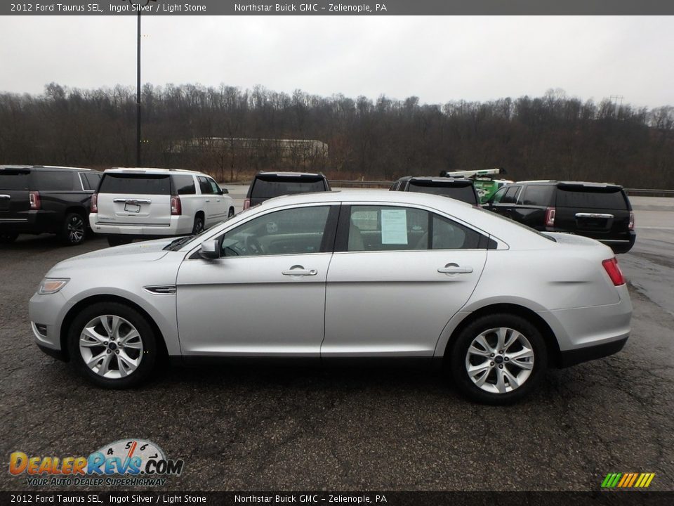 2012 Ford Taurus SEL Ingot Silver / Light Stone Photo #14