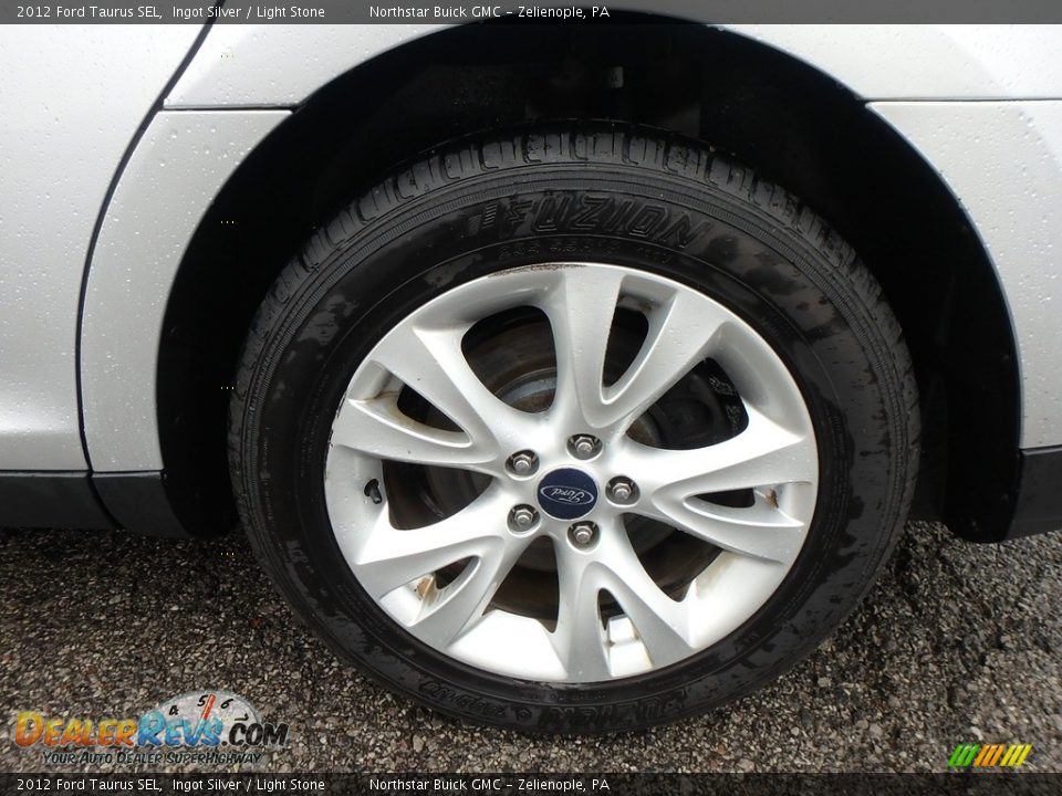 2012 Ford Taurus SEL Ingot Silver / Light Stone Photo #15