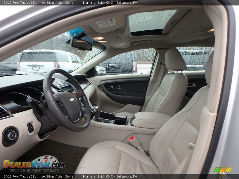 2012 Ford Taurus SEL Ingot Silver / Light Stone Photo #16