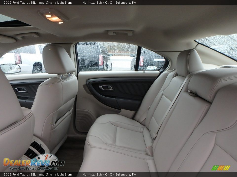 2012 Ford Taurus SEL Ingot Silver / Light Stone Photo #17