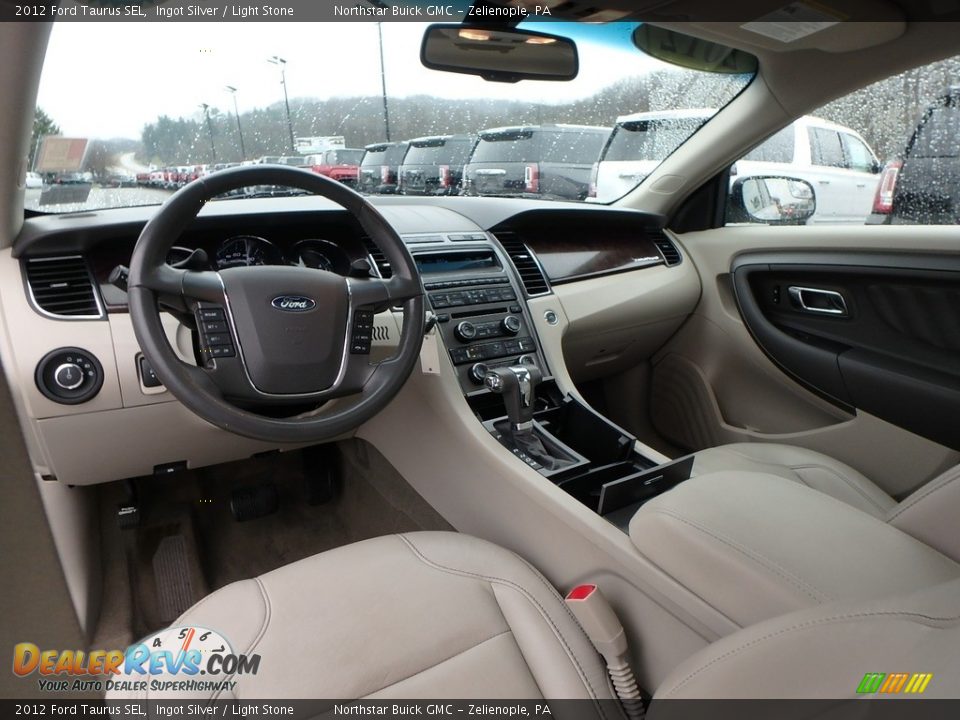 2012 Ford Taurus SEL Ingot Silver / Light Stone Photo #18