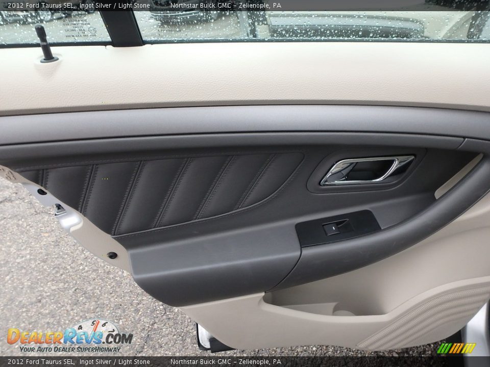 2012 Ford Taurus SEL Ingot Silver / Light Stone Photo #19