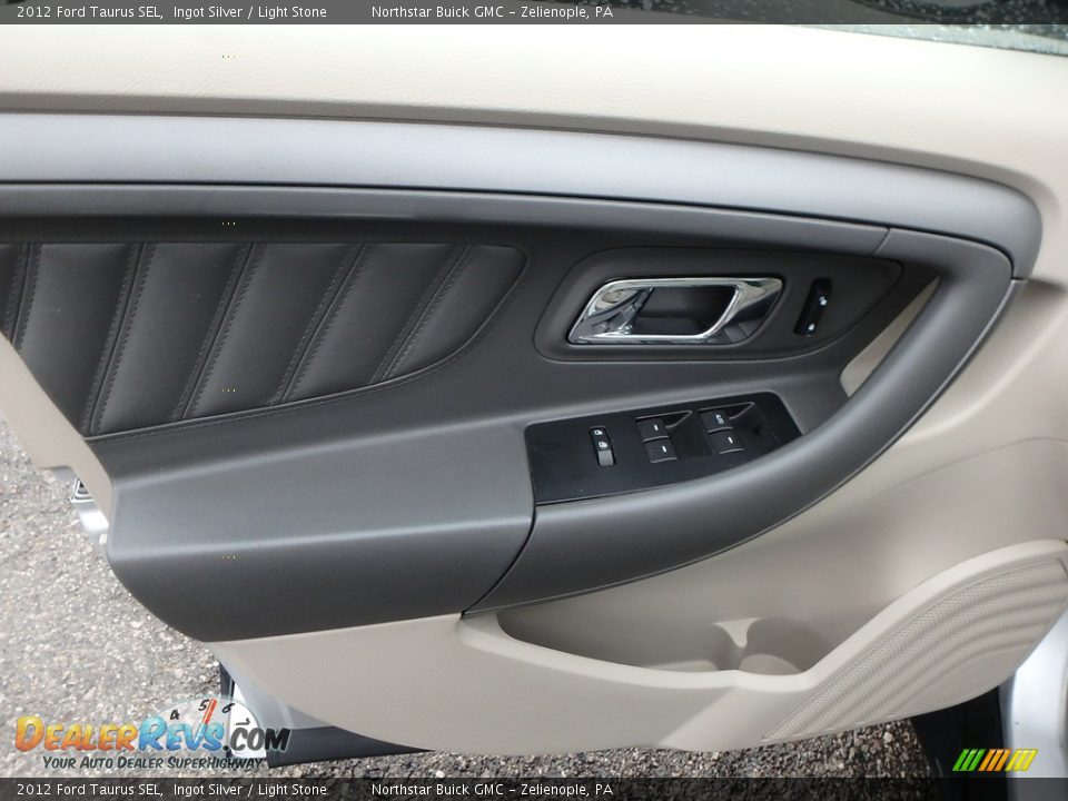2012 Ford Taurus SEL Ingot Silver / Light Stone Photo #20