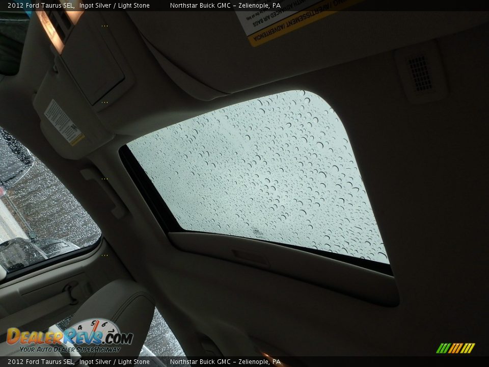 2012 Ford Taurus SEL Ingot Silver / Light Stone Photo #23