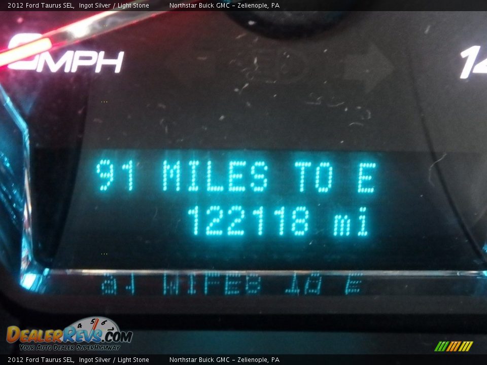 2012 Ford Taurus SEL Ingot Silver / Light Stone Photo #30