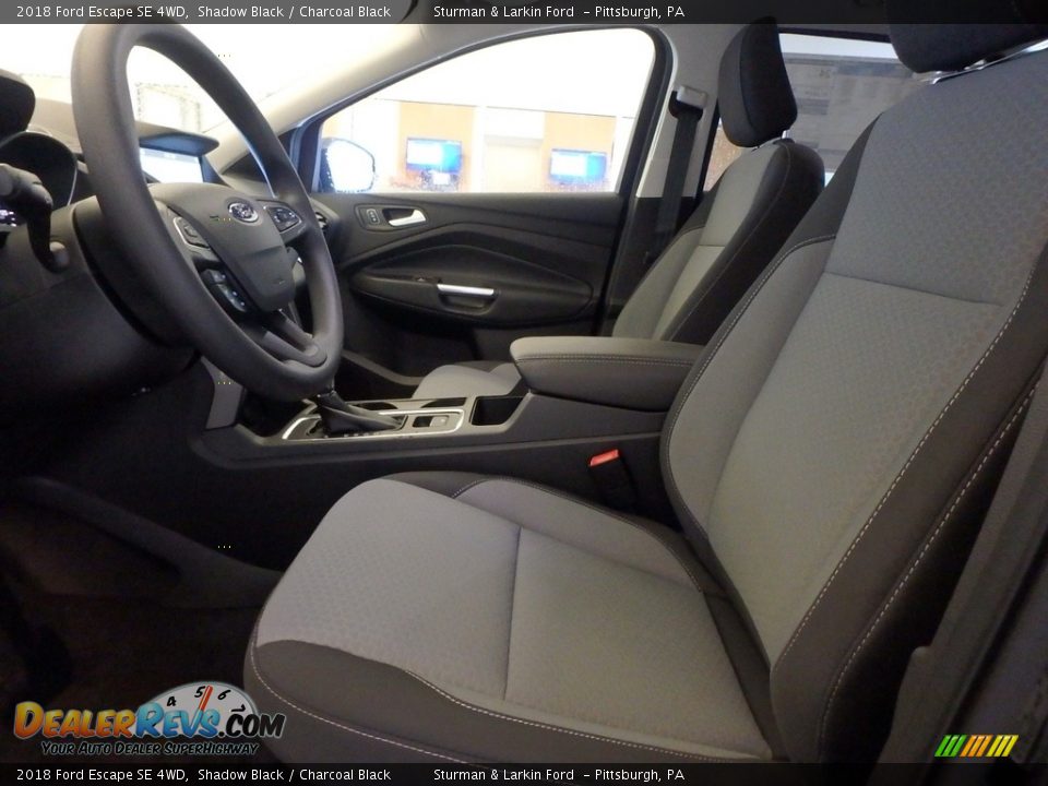 2018 Ford Escape SE 4WD Shadow Black / Charcoal Black Photo #6