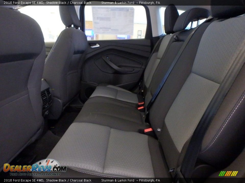 2018 Ford Escape SE 4WD Shadow Black / Charcoal Black Photo #7