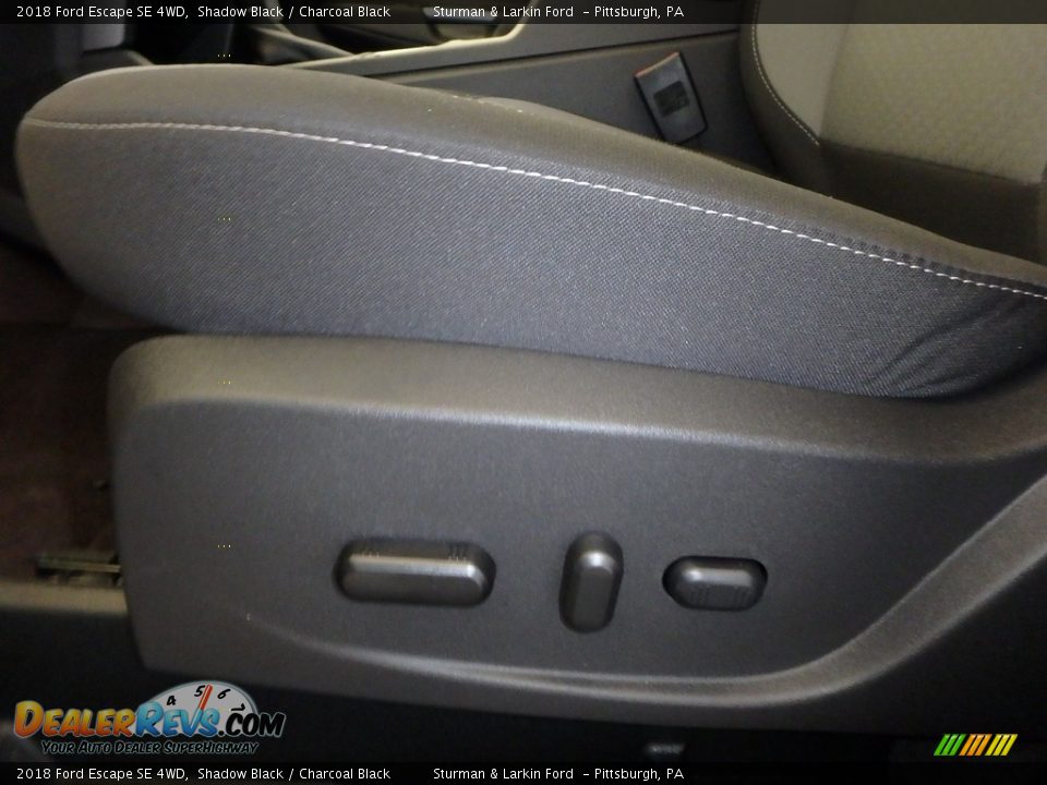 2018 Ford Escape SE 4WD Shadow Black / Charcoal Black Photo #11