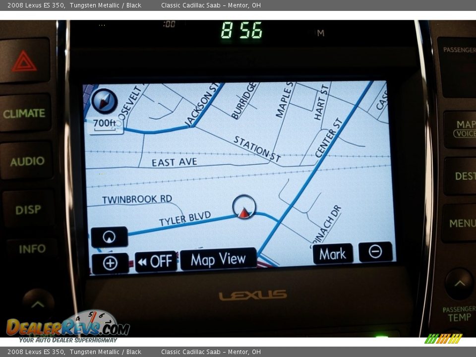 2008 Lexus ES 350 Tungsten Metallic / Black Photo #11