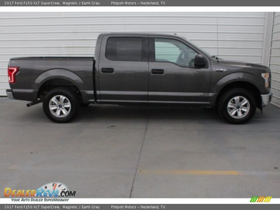 2017 Ford F150 XLT SuperCrew Magnetic / Earth Gray Photo #12