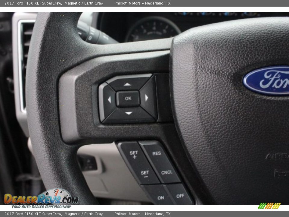 2017 Ford F150 XLT SuperCrew Magnetic / Earth Gray Photo #19