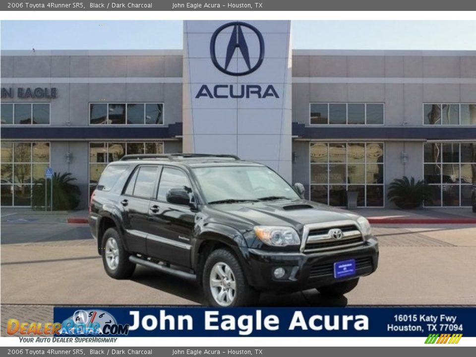 2006 Toyota 4Runner SR5 Black / Dark Charcoal Photo #1