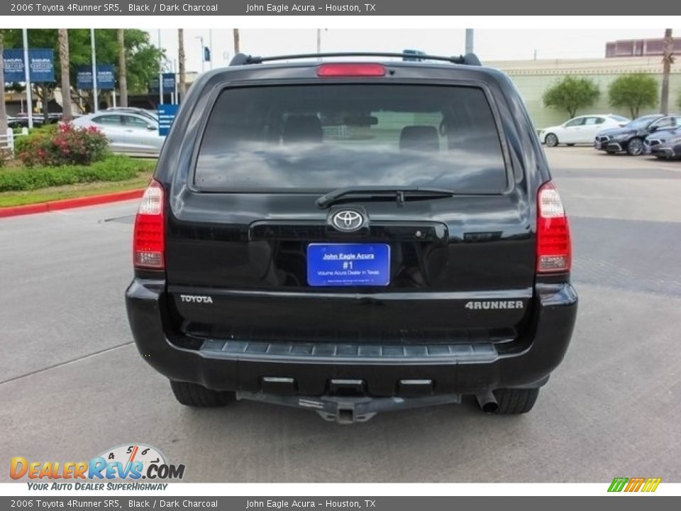2006 Toyota 4Runner SR5 Black / Dark Charcoal Photo #6
