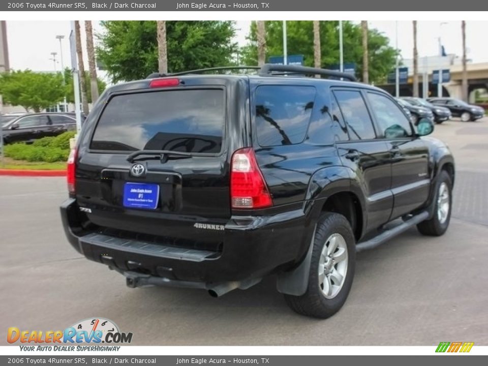 2006 Toyota 4Runner SR5 Black / Dark Charcoal Photo #7