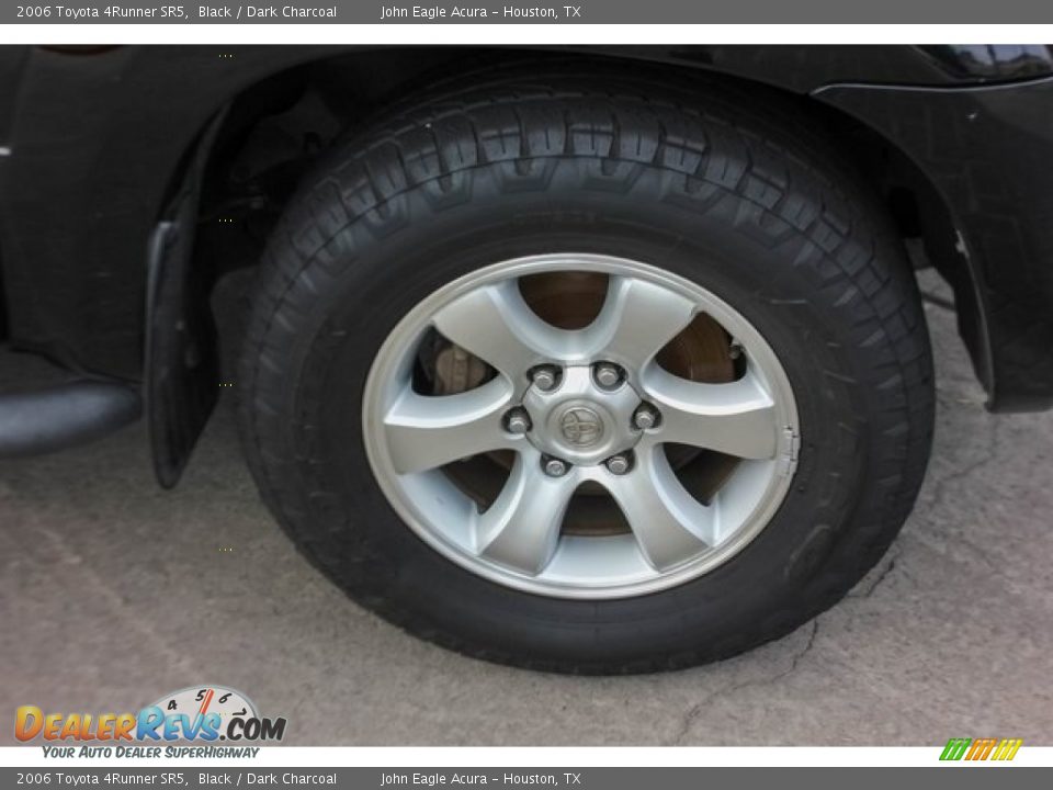 2006 Toyota 4Runner SR5 Black / Dark Charcoal Photo #10