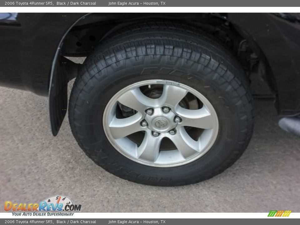 2006 Toyota 4Runner SR5 Black / Dark Charcoal Photo #11