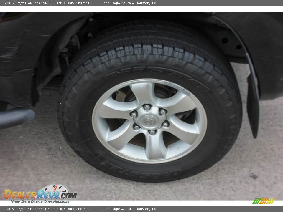 2006 Toyota 4Runner SR5 Black / Dark Charcoal Photo #12