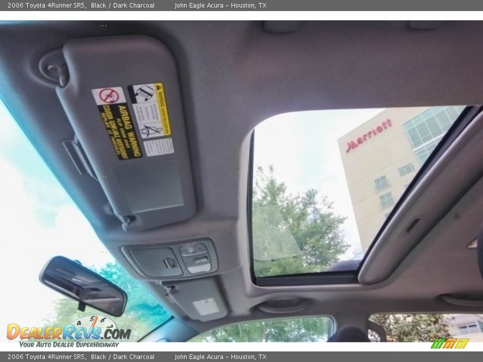 2006 Toyota 4Runner SR5 Black / Dark Charcoal Photo #17