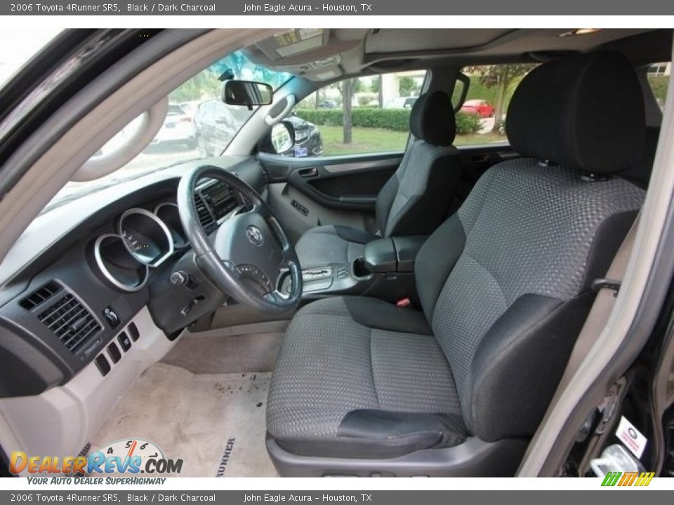 2006 Toyota 4Runner SR5 Black / Dark Charcoal Photo #18