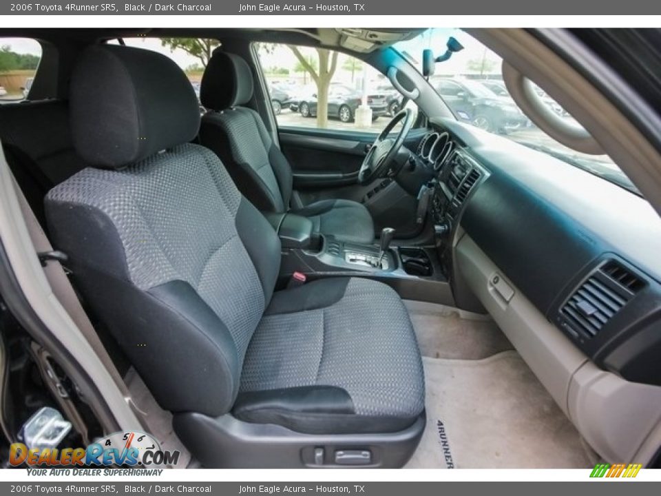 2006 Toyota 4Runner SR5 Black / Dark Charcoal Photo #25