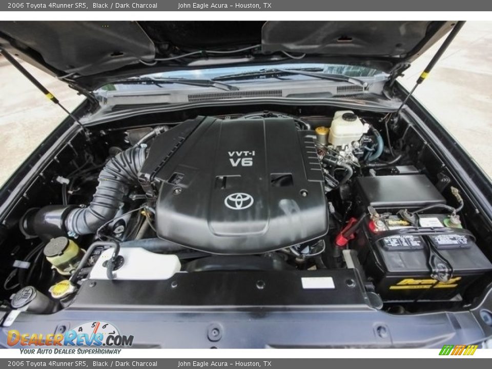 2006 Toyota 4Runner SR5 Black / Dark Charcoal Photo #26
