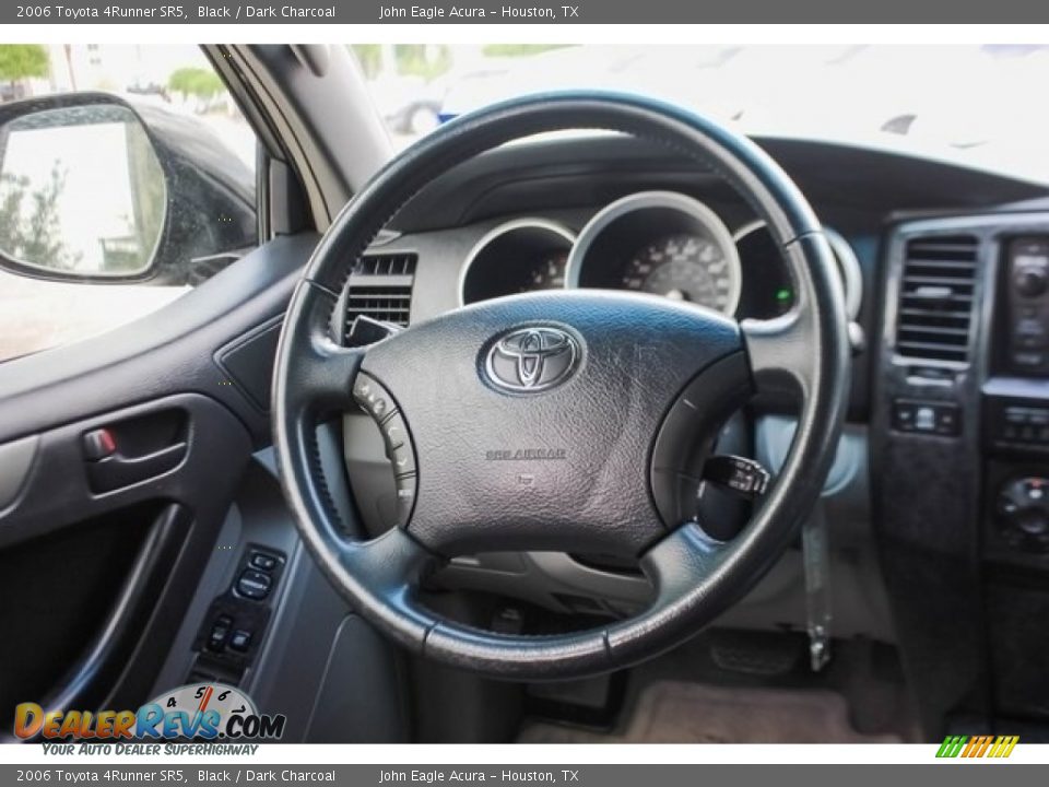 2006 Toyota 4Runner SR5 Black / Dark Charcoal Photo #28