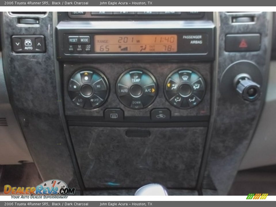 2006 Toyota 4Runner SR5 Black / Dark Charcoal Photo #31