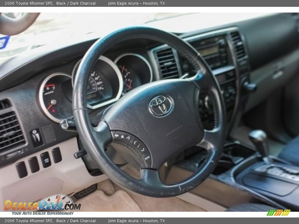 2006 Toyota 4Runner SR5 Black / Dark Charcoal Photo #33