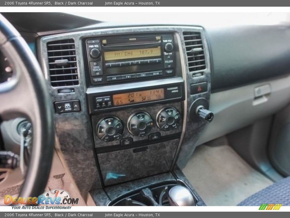 2006 Toyota 4Runner SR5 Black / Dark Charcoal Photo #34