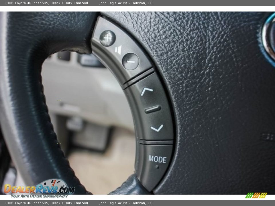 2006 Toyota 4Runner SR5 Black / Dark Charcoal Photo #36
