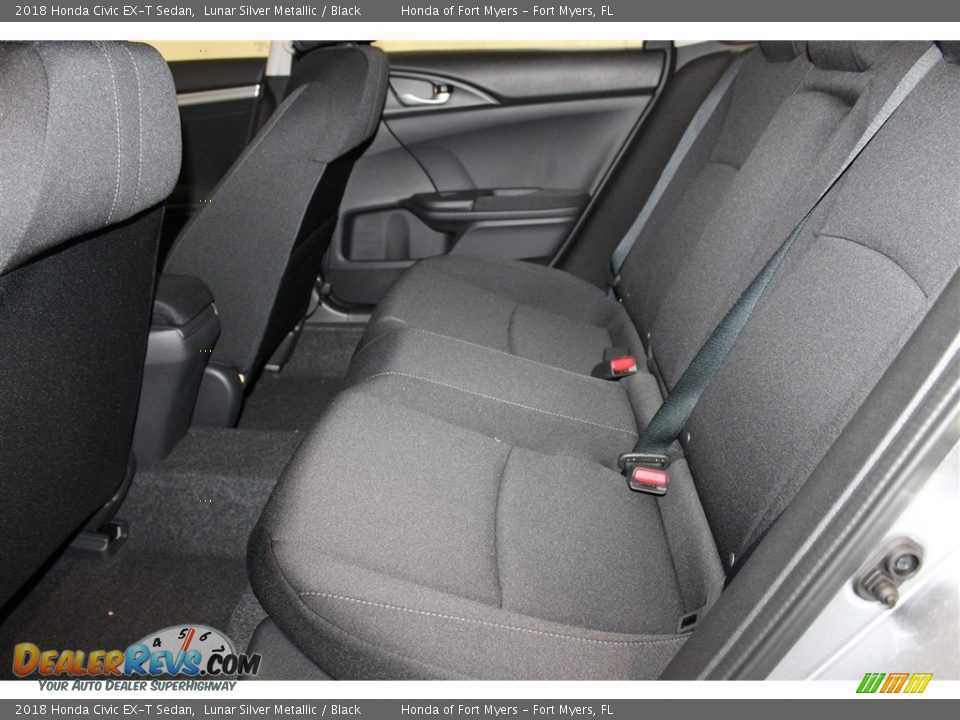 Rear Seat of 2018 Honda Civic EX-T Sedan Photo #34