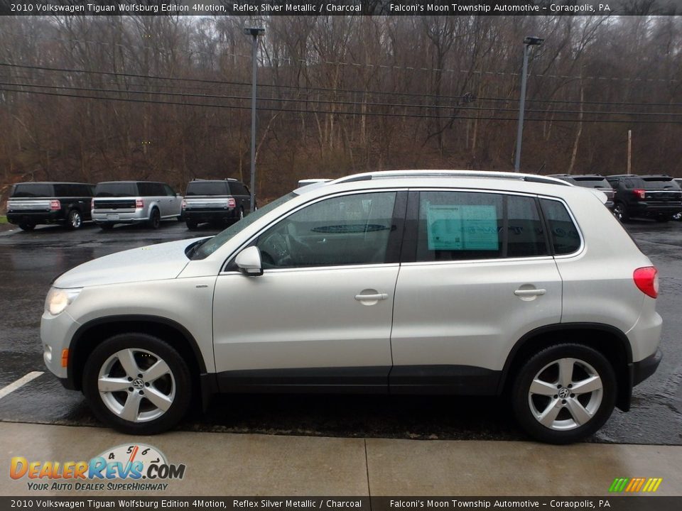 2010 Volkswagen Tiguan Wolfsburg Edition 4Motion Reflex Silver Metallic / Charcoal Photo #6