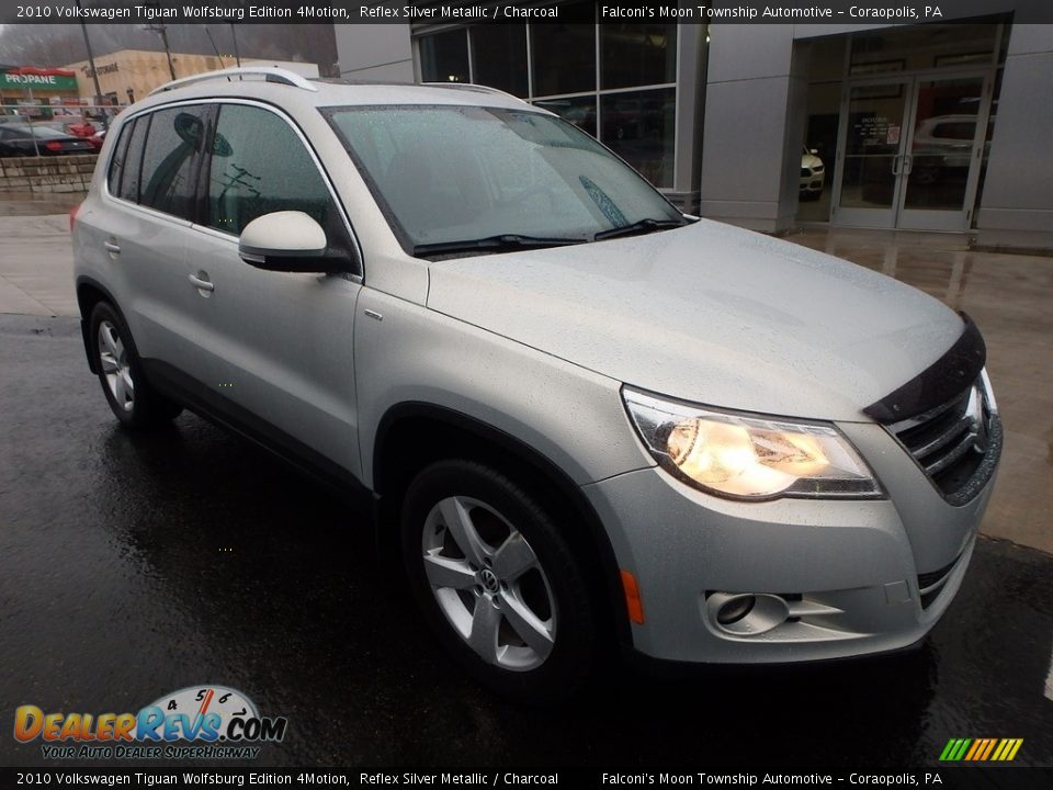 2010 Volkswagen Tiguan Wolfsburg Edition 4Motion Reflex Silver Metallic / Charcoal Photo #9