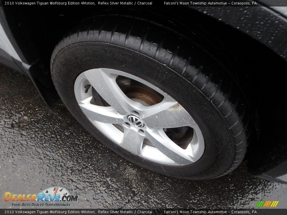 2010 Volkswagen Tiguan Wolfsburg Edition 4Motion Reflex Silver Metallic / Charcoal Photo #10