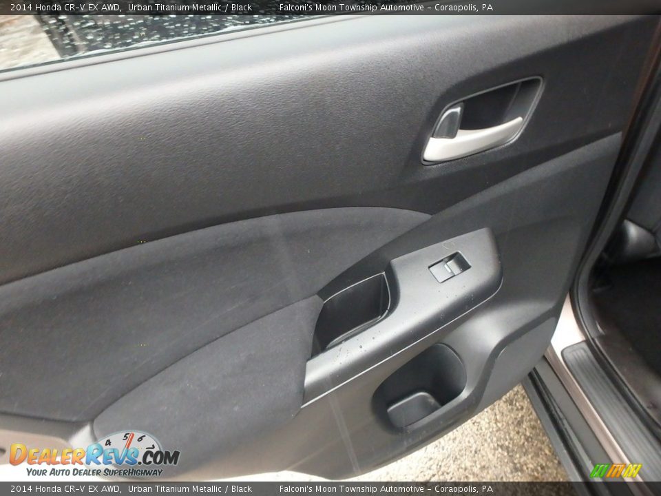 2014 Honda CR-V EX AWD Urban Titanium Metallic / Black Photo #18