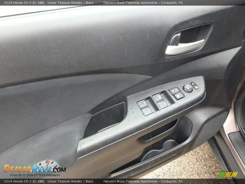 2014 Honda CR-V EX AWD Urban Titanium Metallic / Black Photo #19