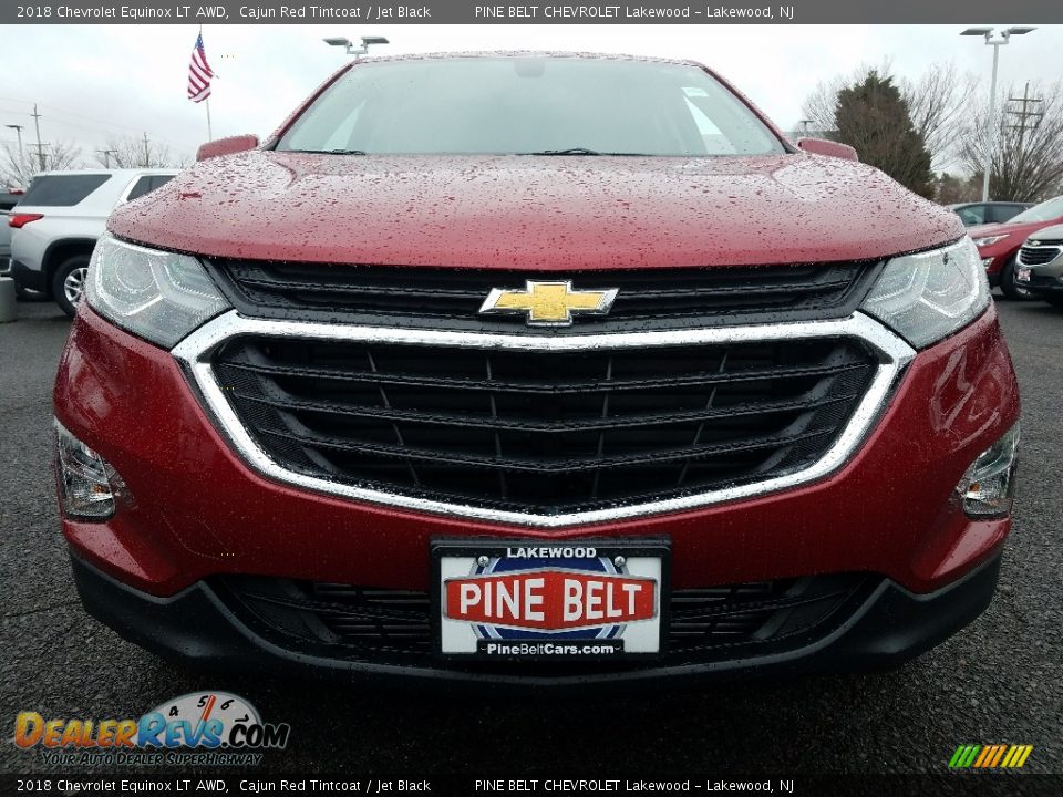 2018 Chevrolet Equinox LT AWD Cajun Red Tintcoat / Jet Black Photo #2