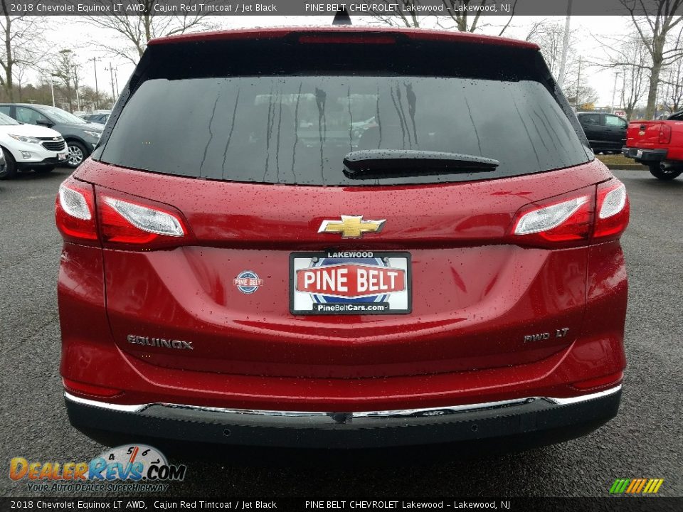 2018 Chevrolet Equinox LT AWD Cajun Red Tintcoat / Jet Black Photo #5