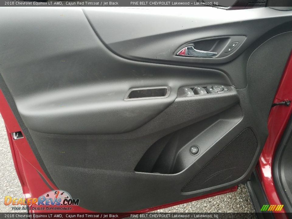 2018 Chevrolet Equinox LT AWD Cajun Red Tintcoat / Jet Black Photo #6
