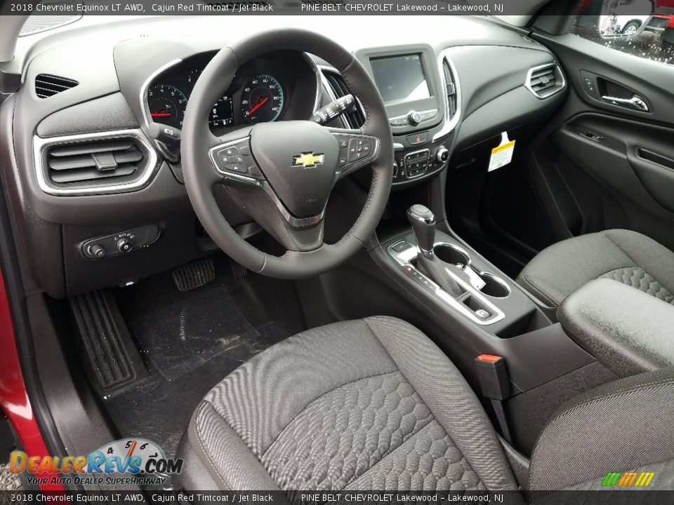 2018 Chevrolet Equinox LT AWD Cajun Red Tintcoat / Jet Black Photo #7