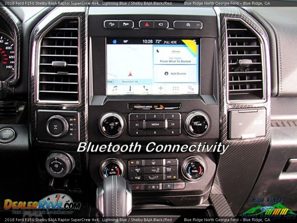 2018 Ford F150 Shelby BAJA Raptor SuperCrew 4x4 Lightning Blue / Shelby BAJA Black/Red Photo #16