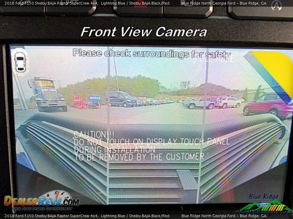 2018 Ford F150 Shelby BAJA Raptor SuperCrew 4x4 Lightning Blue / Shelby BAJA Black/Red Photo #20